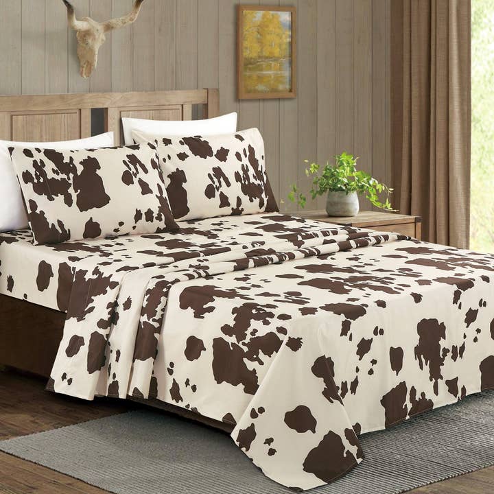 Linen Mart - Wholesale Sheet set - Cowhide Bed Sheets4