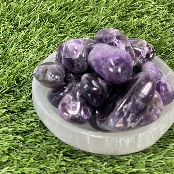 CaNatureLover - Wholesale Spiritual Stone/Crystal - Tumbled AMETHYST / AMETHYST/ AMETHYST CRYSTAL / GEMSTONE