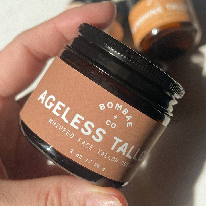 Ageless Tallow - Whipped Face Tallow for wholesale by Bombae + Co | Candles - Tallow - Perfumes