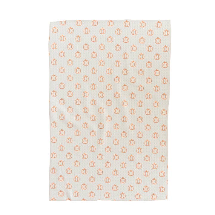 Pumpkins On Taupe Hand Towel for wholesale by UNRAKD