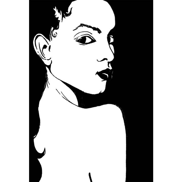 Olhar Impressão de Arte em Moldura por atacado de Jazzymade