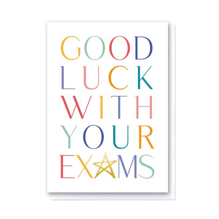 Good Luck with your Exams for wholesale by Grace Jackson Design