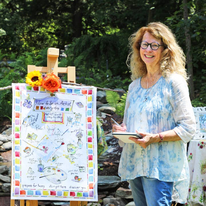 Artist viskestykke for engroshandel hos April Cornell