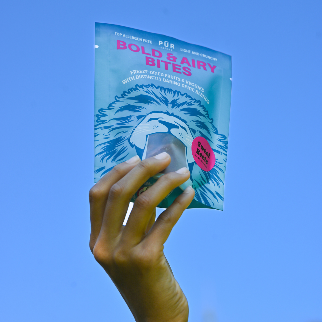 PUR Spices - Wholesale Fruit Snacks - Bold & Airy Bites - Sweet Beets Freeze Dried Snacks9