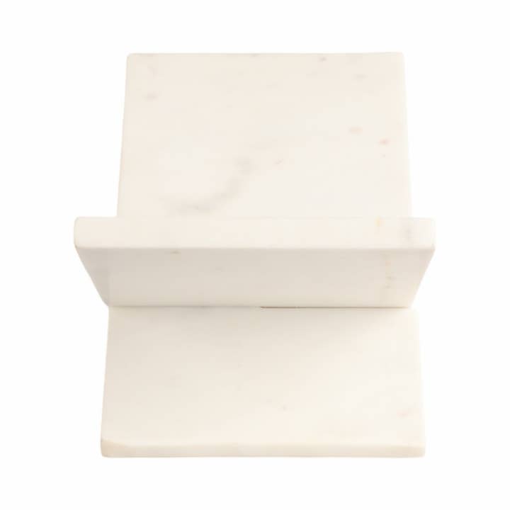 Sagebrook Home - Wholesale Decorative Tray - White 13 in. Modern Marbled Novelty Bookstand