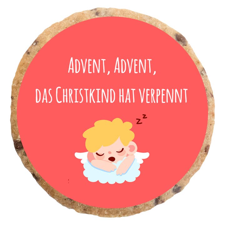 The Christ Child Has Sleep Motive Cookie for wholesale by KEKSZauber