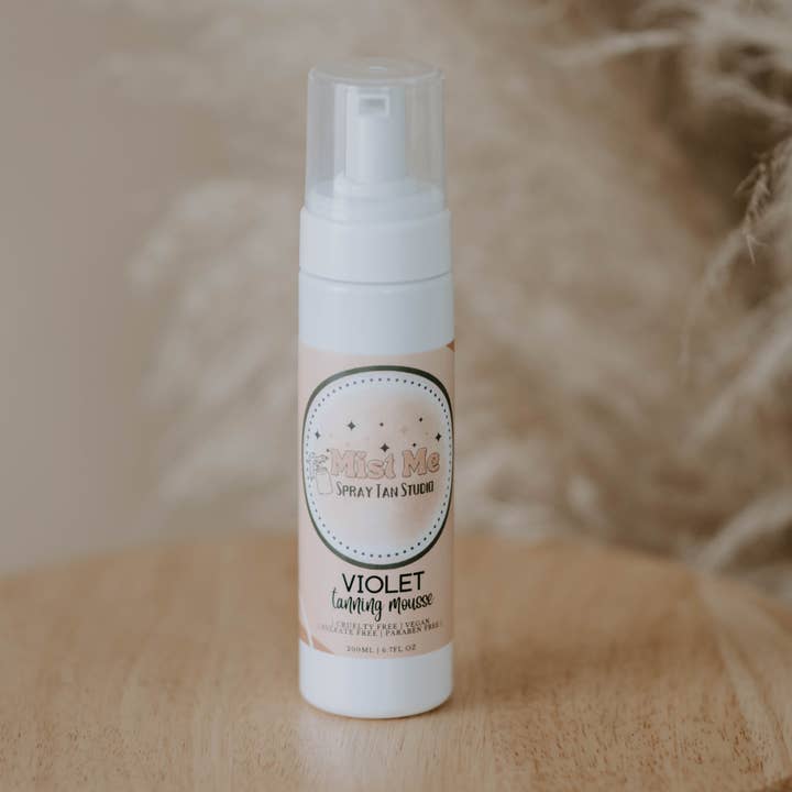 Mist Me Spray Tan Studio - Wholesale Self-Tanner - Violet Dark Self Tanning Mousse