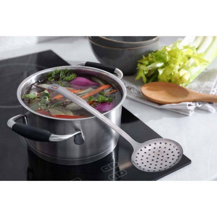 HIC - Harold Import Co. - Wholesale Kitchen Tool/Gadget - HIC Kitchen Stainless Skimmer, 14.75in4