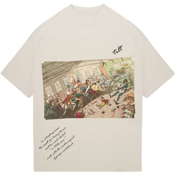 "tilt/" Oversized Organic Cotton Unisex Shirt for wholesale by J&R Artisan Fashion