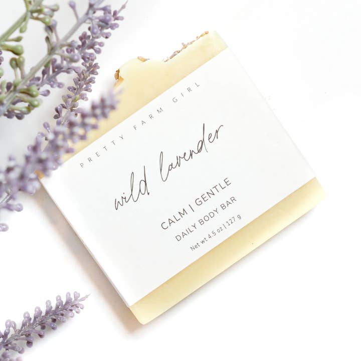 Pretty farm girl - Wholesale Bar Soap - Wild Lavender Soap (previously Farm Girl)0