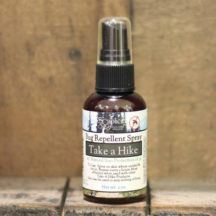 Soaplicity - Wholesale Insect repellent - Take A Hike Bug Repellent Spray - 100% Natural Bug Repellent
