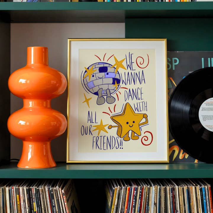 Dance with Friends Print| Harry styles, KATTDO for wholesale by TheCliqueClothingCo