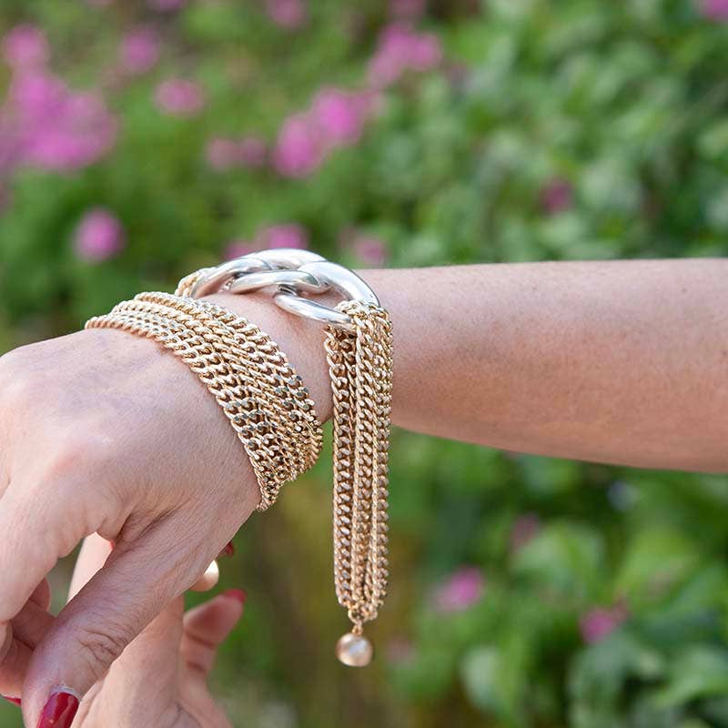 Laura Mariotti - luxury collection - Wholesale Link & Chain Bracelet - ORO LOCO - Bracelet/Golino 3 Mesh5