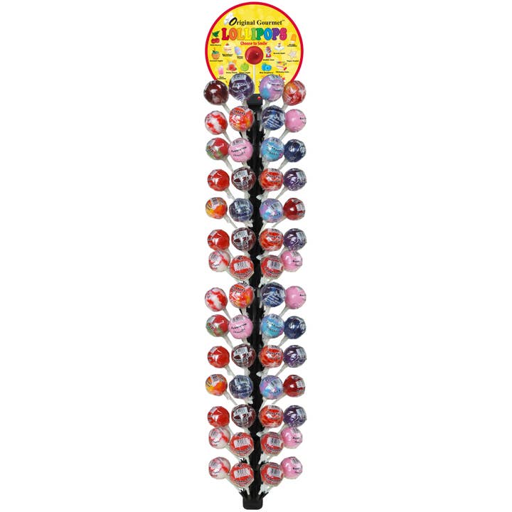 Large Magnetic Display (Black) + 240 Lollipops for wholesale by Original Gourmet Food Co.