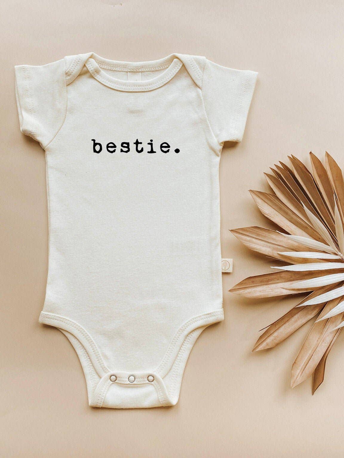 Tenth & Pine - Wholesale Bodysuit (Non-Footed) - Baby - Bestie Organic Cotton Baby Bodysuit Short Sleeve0
