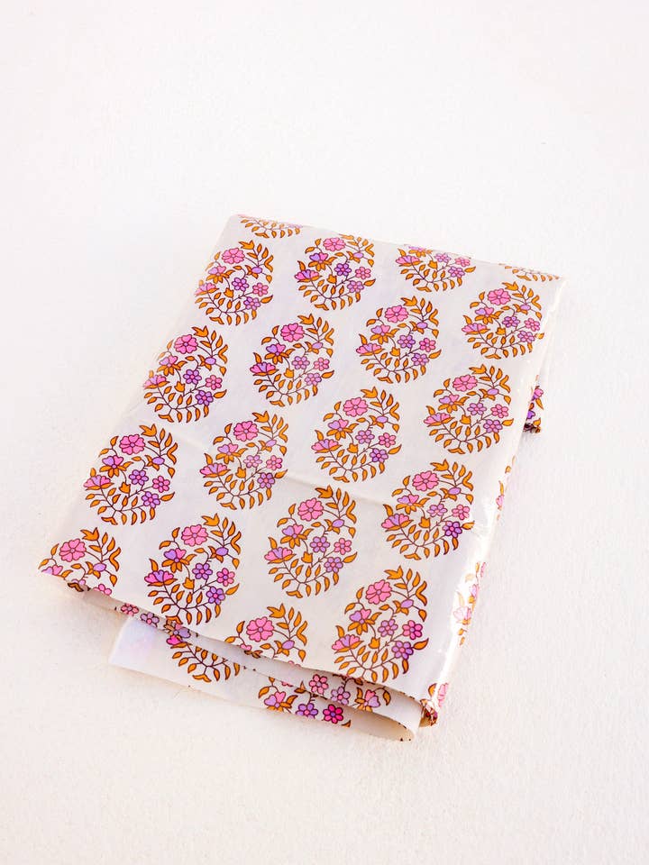 15m Shalin ecru oilcloth for wholesale by Petit Pan