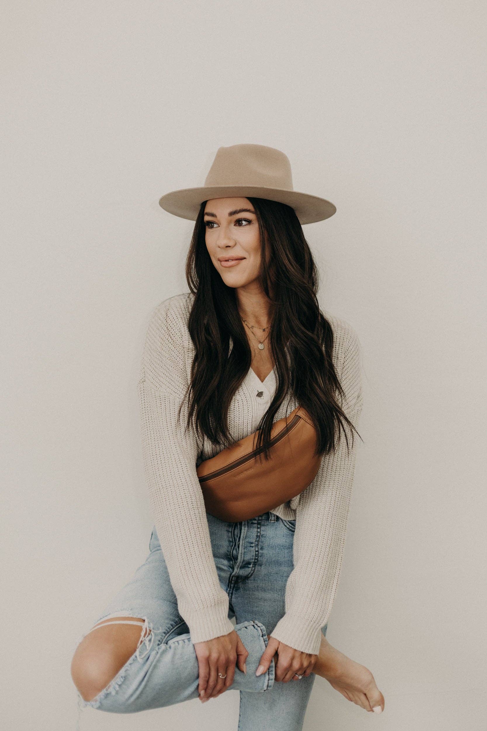 WEST VON - Vente Sac ceinture – femme - Indie | Grand sac à bandoulière essentiel | Sac banane | Sac à bandoulière9