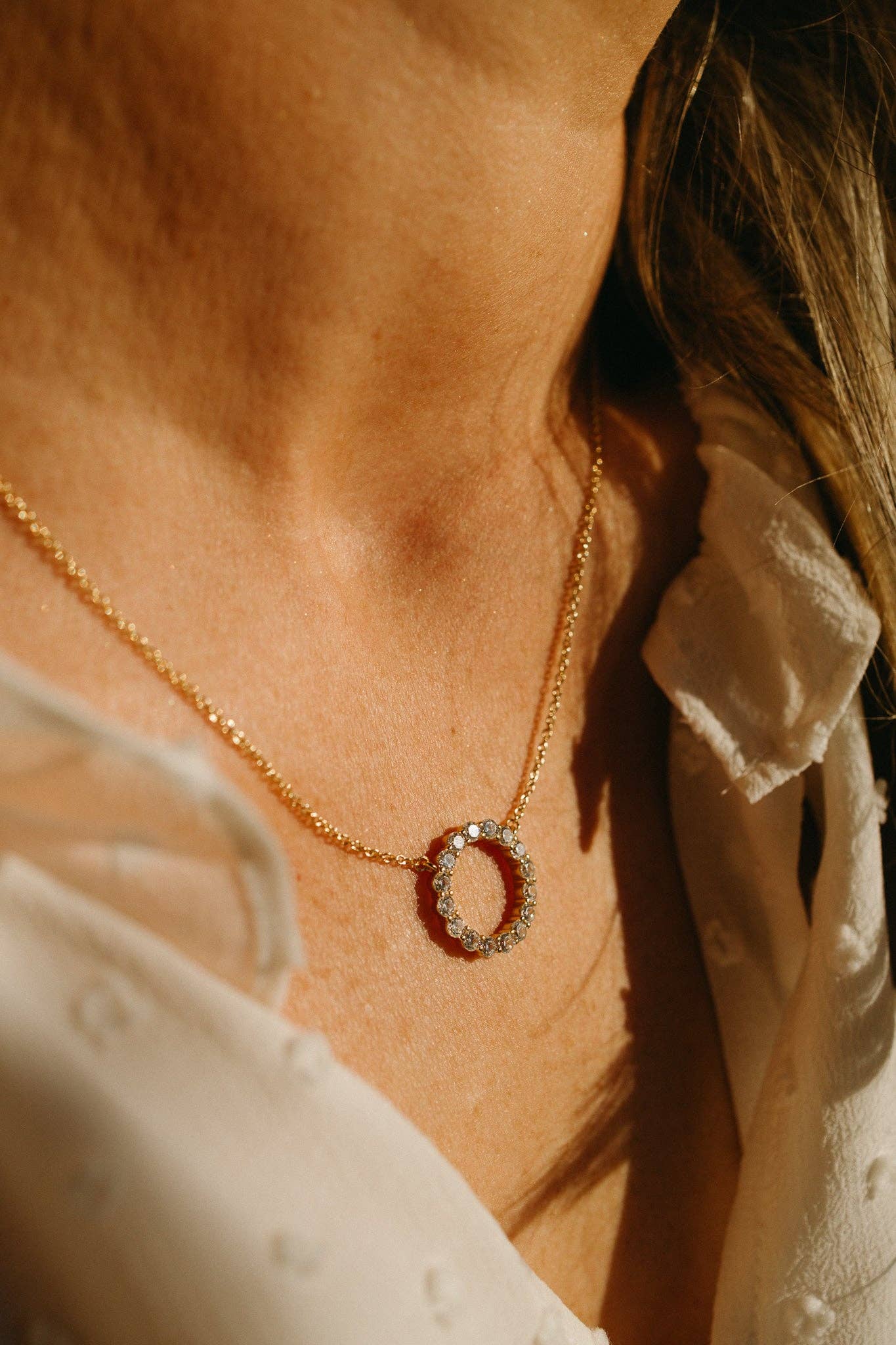 Chloe + Lois - Wholesale Pendant/Charm Necklace - White CZ Infinity Necklace3