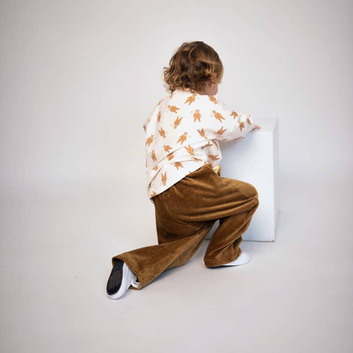 ntrl co. - Wholesale T-Shirt - Kids - Bear-y Cute Long Sleeve Tee  | Gender-Neutral | Fall4