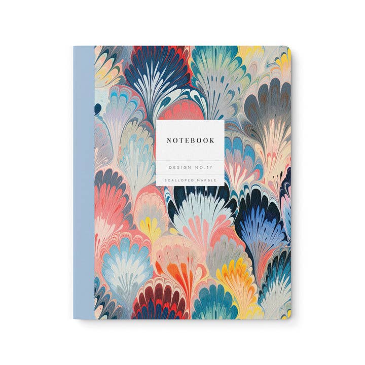 Ohh Deer UK + EU – wholesale Anteckningsbok – Anteckningsbok med marmor- och kammönster (11755)