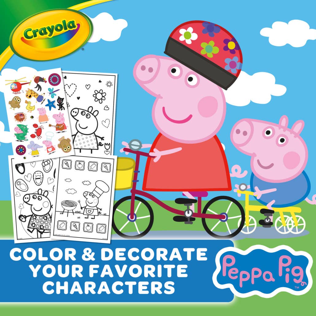 Really Big Coloring Books | ColoringBook.com – wholesale Colouring and activity book – kids and baby – Peppa Pig 96-Page Coloring Book3