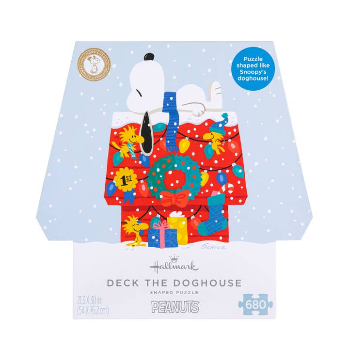 Hallmark – wholesale Puzzle – Adult – Peanuts™ Snoopy Red Doghouse 680-Piece Jigsaw Puzzle5