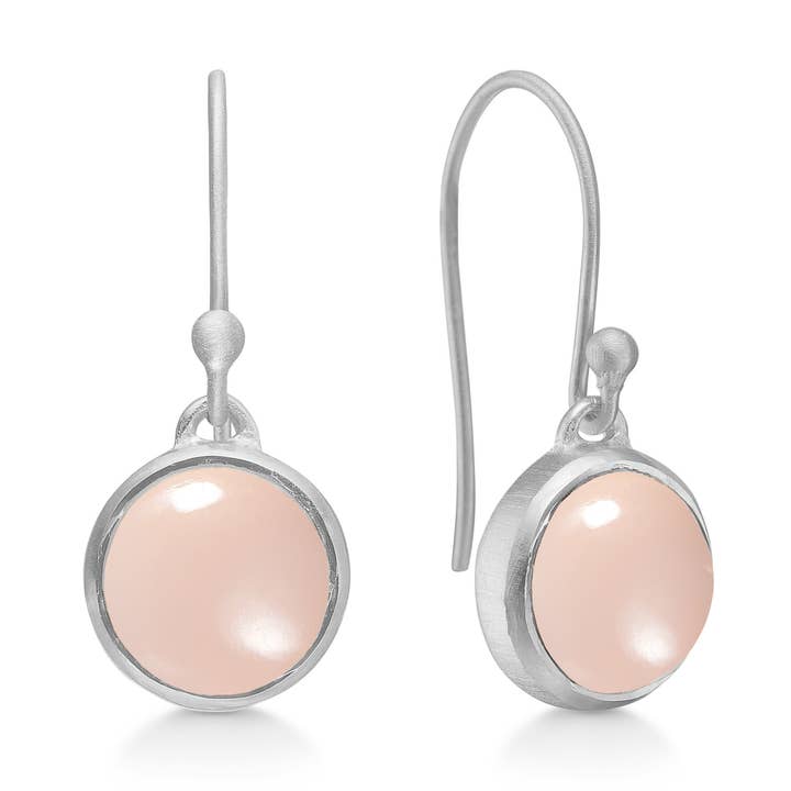 Noa Ear Rosa Chalcedon for engroshandel hos Lisberg Jewellery