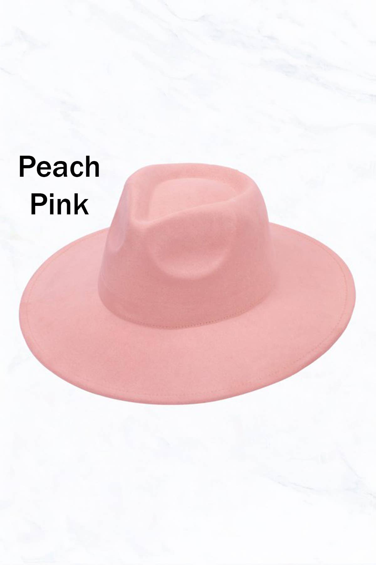 Suzie Q USA - Vendita all'ingrosso Fedora - Donna - Cappello Fedora in Camoscio con Ampie Tese e Corona a Goccia21