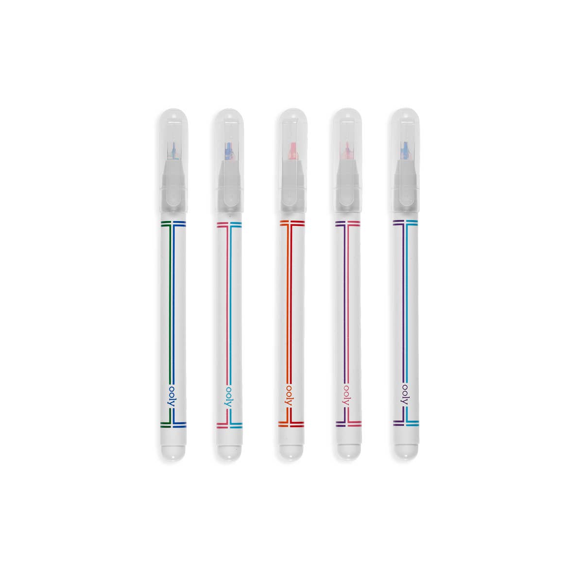 OOLY - Wholesale Marker - Seeing Double: Fine Felt Double Tip Markers (Set of 5 / 10 C4