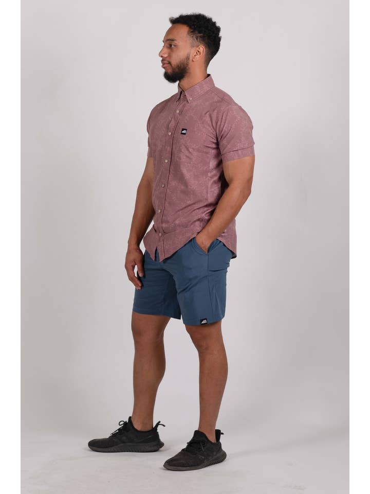 Belong Designs - Wholesale Button Down Shirt - Men's - Men's Vista Stretch Button Down