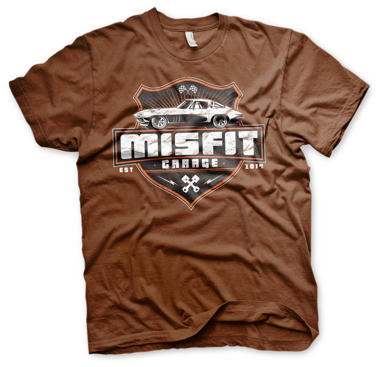 Hybris Production AB - Wholesale Screen Printed T-Shirt - Unisex - Misfit Garage Vette T-Shirt4