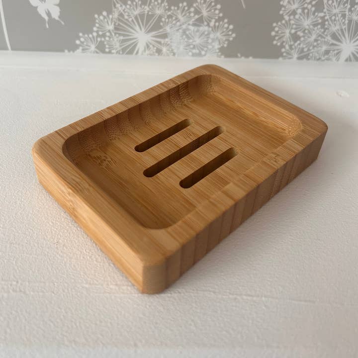 Unburnt Home Fragrance - Wholesale Bath Soap Dish - Bamboo Soap Dish0