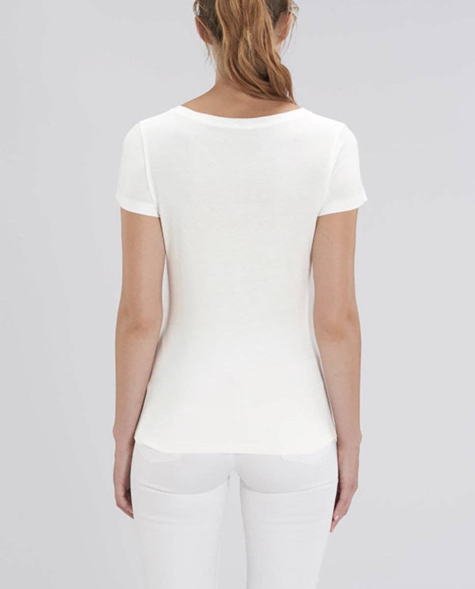 HYD T-SHIRT TSF PANDA L WHITE for wholesale on Faire2