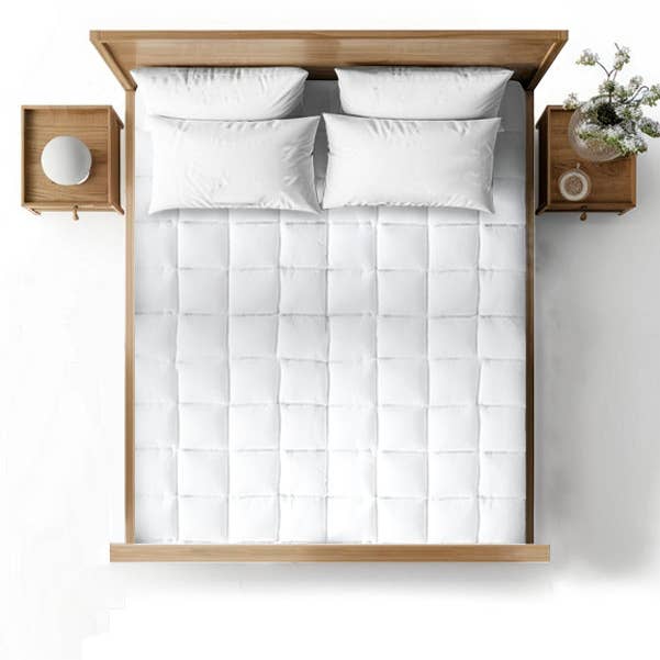 Okao Home Goods – wholesale Mattress pad/protector – Microfiber Mattress Topper - Soft and Durable Mattress Pad by Cool Bamboo2