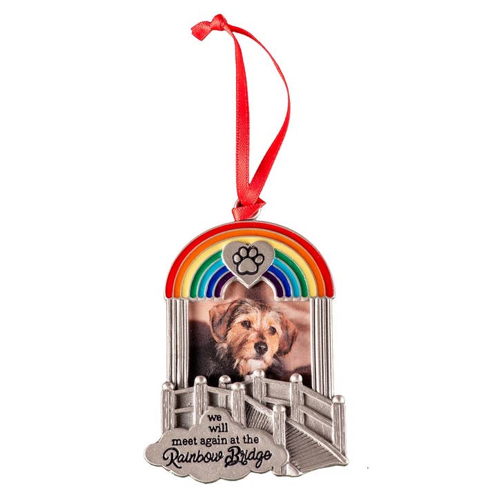 Abbey + CA Gift – Ornamento por atacado – Ornamento Fotográfico da Ponte Rainbow2