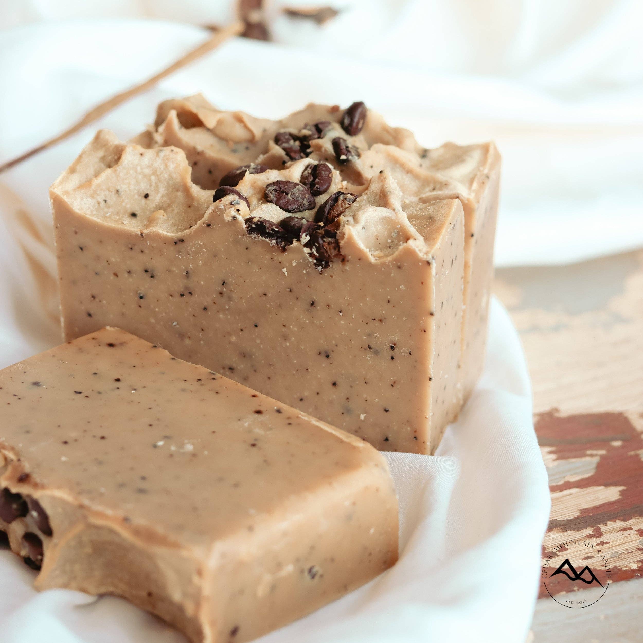 Cedar Mountain Candle - Wholesale Bar Soap - All Natural Cold Process Handmade Bar Soap - Coffee House2