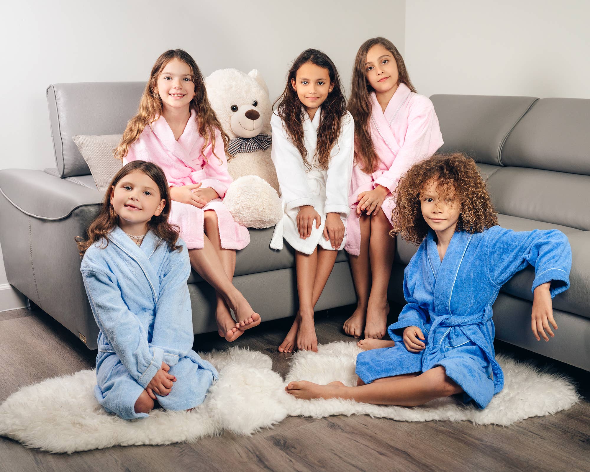 Sisters G Kids - Wholesale Badjas - Kinderen - Zachte biologische kinderbadjassen1