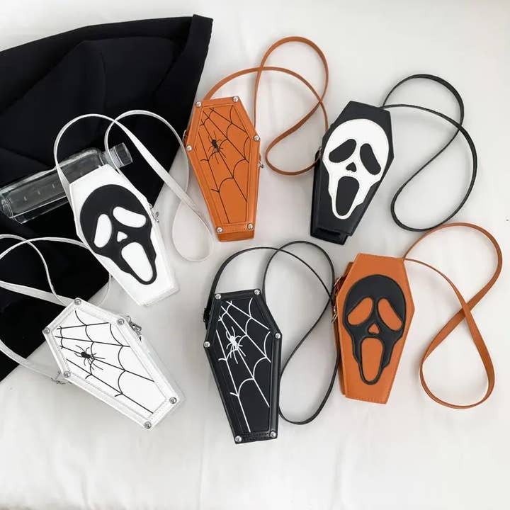 SALINA TRADING INC - Wholesale Crossbody Bag - Women's - Halloween Gothic Creative Skull Shoulder Bag1