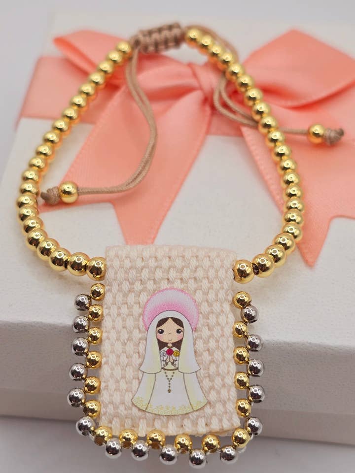 Bracciale Pulseras de Virgenes genuinas per la vendita all'ingrosso da parte di Fui fui jewelry llc