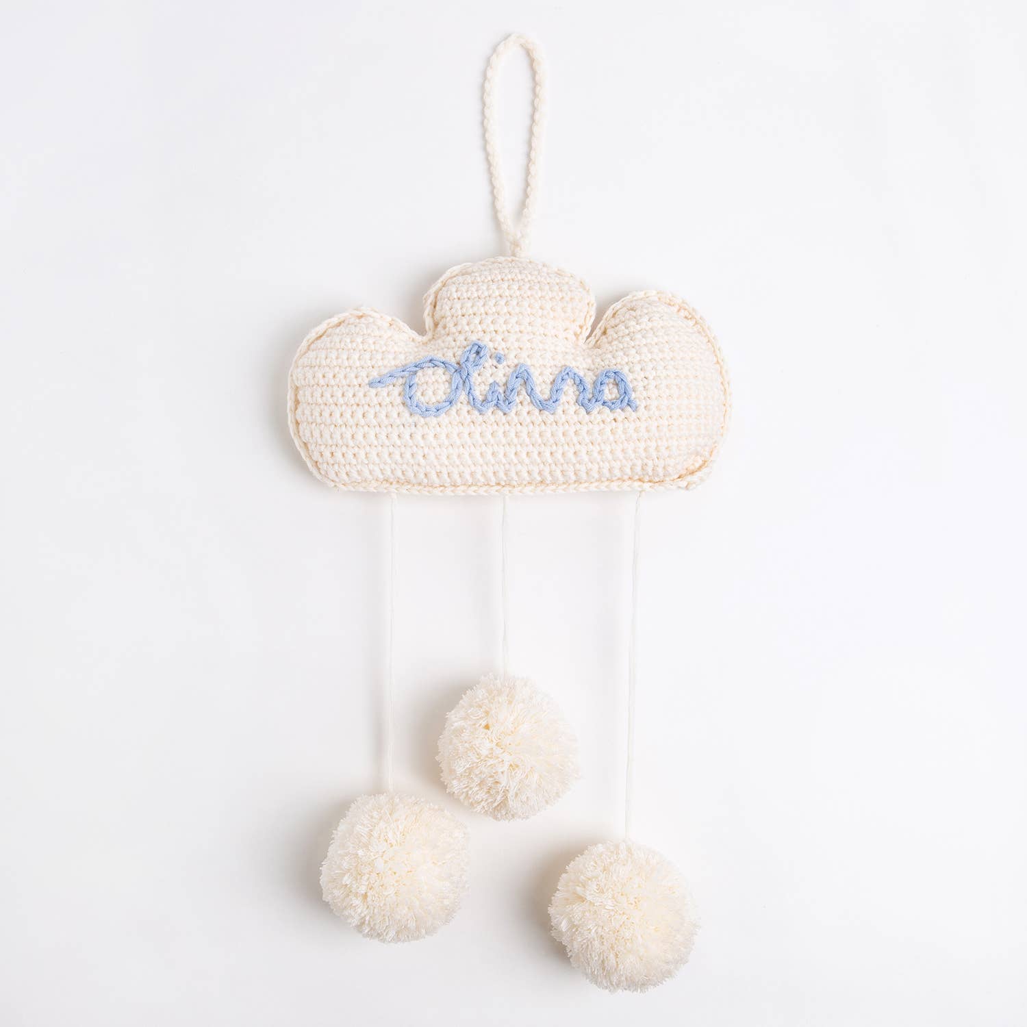 Wool Couture Company - Vente Kit de bricolage - Kit de crochet personnalisé Cloud Hanger Easy Crochet1