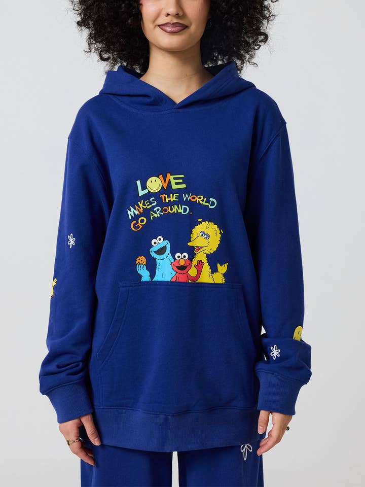 Sesame Street Around The World Hættetrøje for engroshandel hos SAMII RYAN