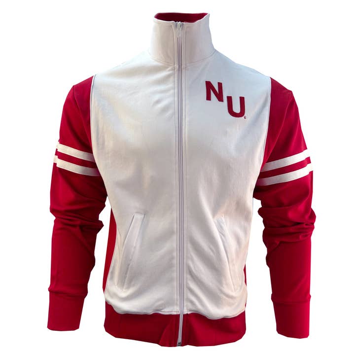 Nebraska Huskers Adult Track Jacket for wholesale by Wes and Willy