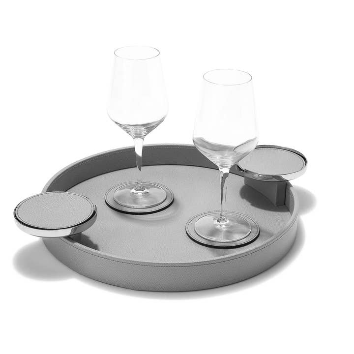 Pinetti – Engroshandel Serveringsbakke – Dioniso Rund Bakke1