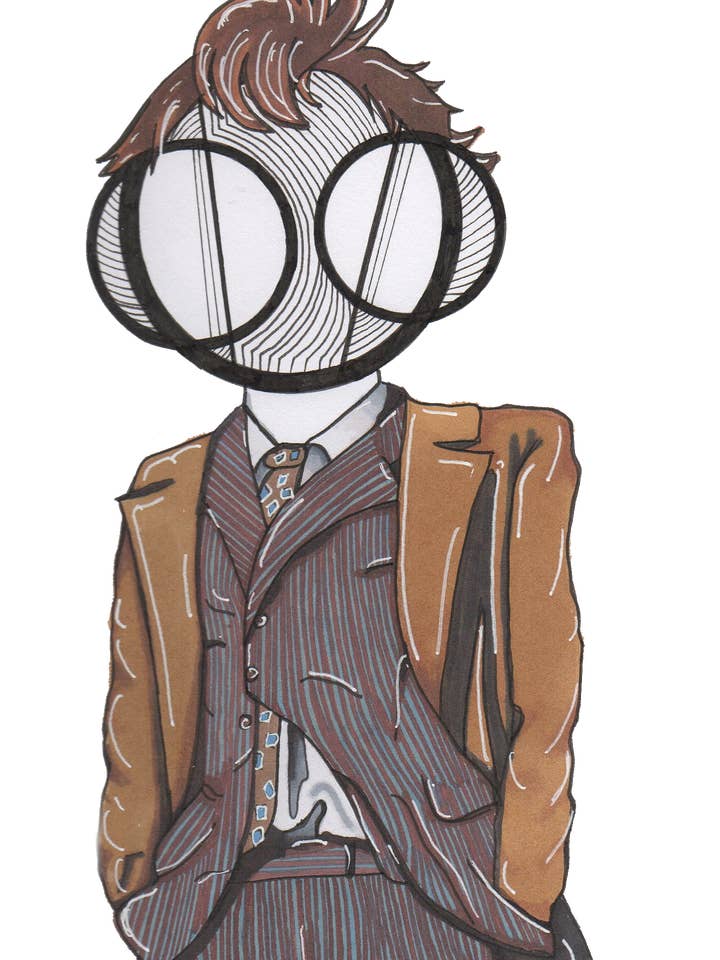 David Tennant Kunstdruck für den Großhandel von Harth Creations