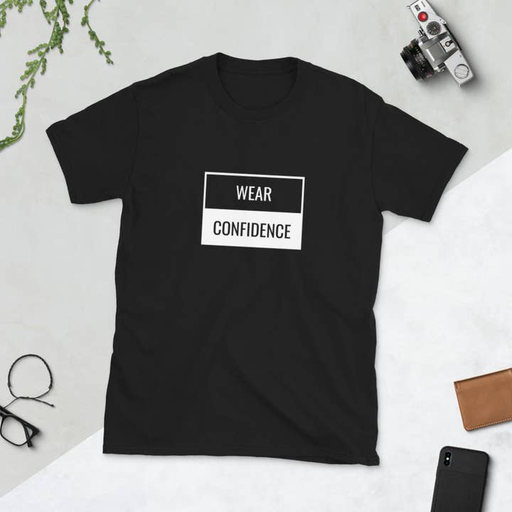 "Wear Confidence" T-shirt for wholesale by Crystal Sokuu