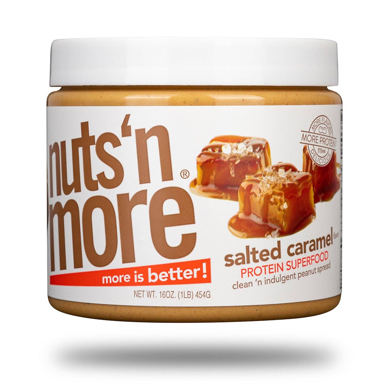 Nuts 'N More - Wholesale Nut Butter - Salted Caramel High Protein Peanut Butter Spread3