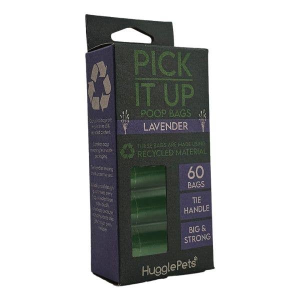 HugglePets – wholesale Pet poo bag – HugglePets Pick It Up Lavender Dog Poop Bags0