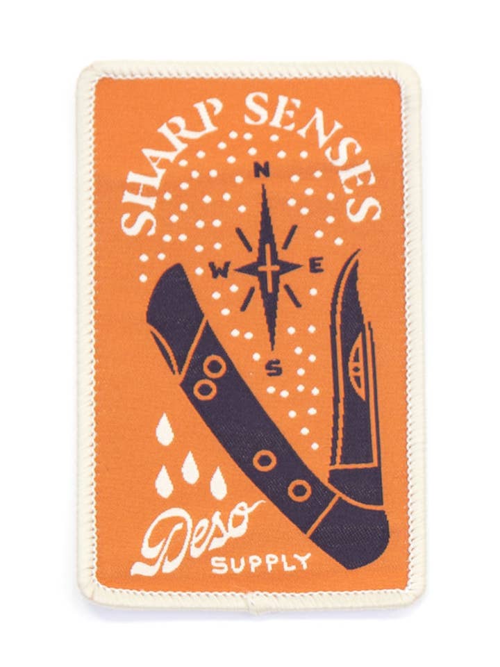 Sharp Senses Patch - Sew On Patch for wholesale by DESO — Made in America