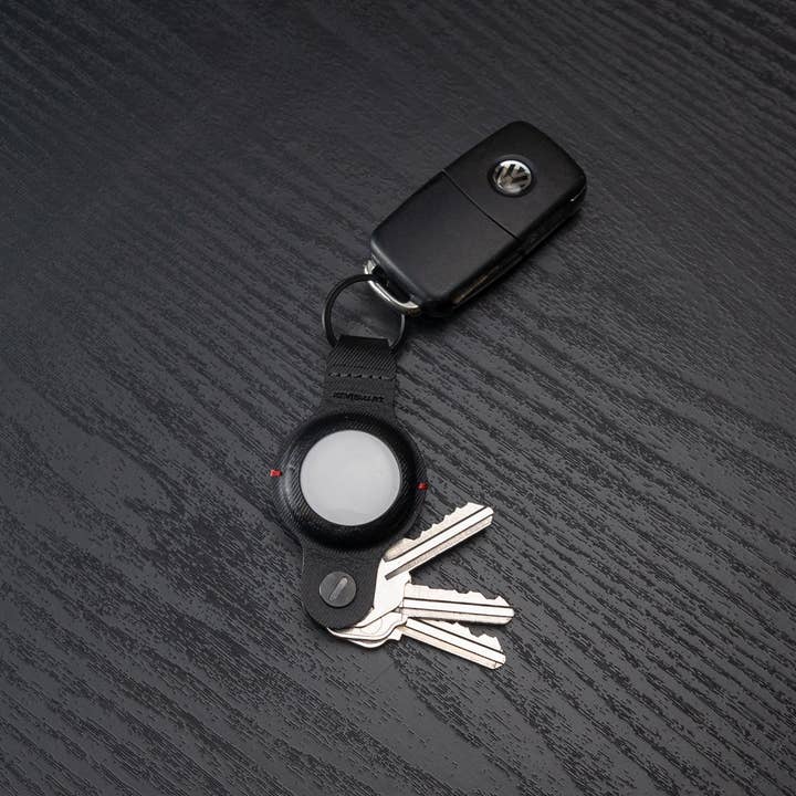 KeySmart / STATIK - Vente Porte-clés – unisexe - Porte-clés compact KeySmart Air pour AirTag, noir