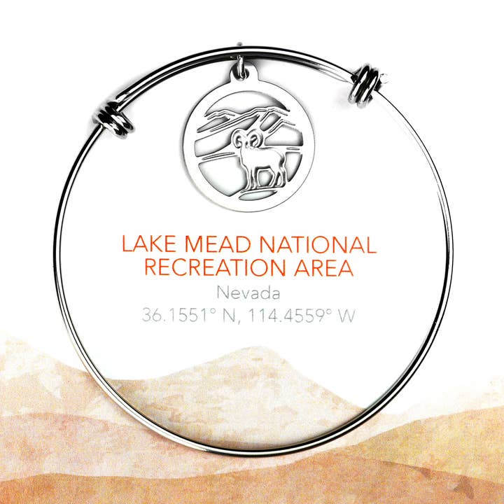 Pulsera del Área Recreativa Nacional del Lago Mead (Carnero Cimarrón) para venta al por mayor de Melissa Lew